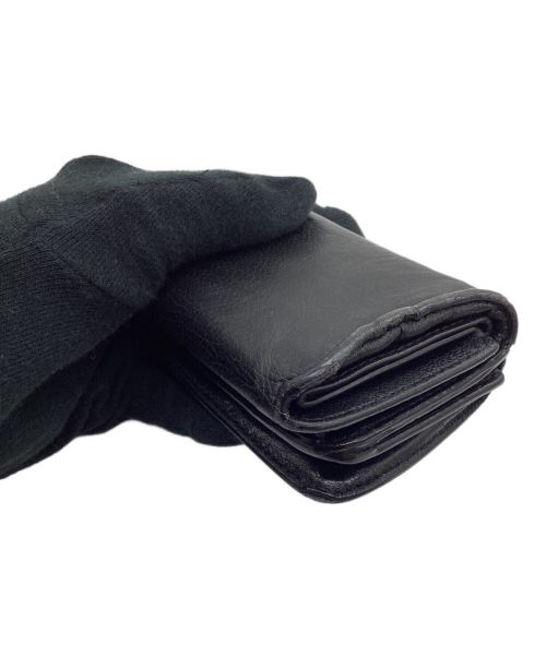 BALENCIAGA（バレンシアガ）BALENCIAGA (バレンシアガ) 3つ折り財布 ブラックの古着・服飾アイテム