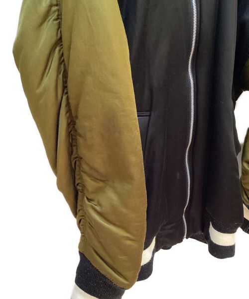 Vivienne Westwood man（ヴィヴィアン ウェストウッド マン）Vivienne Westwood man (ヴィヴィアン ウェストウッド マン) ブルゾン カーキ×ブラック サイズ:46の古着・服飾アイテム