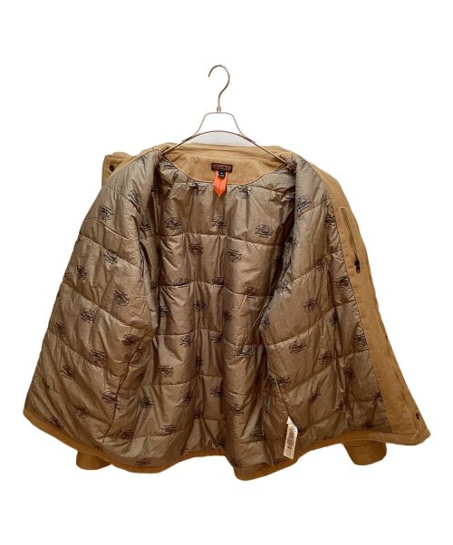 Patagonia（パタゴニア）Patagonia (パタゴニア) アイアン・フォージ・ヘンプ・キャンバス・ランチ・ジャケット キャメル サイズ:XLの古着・服飾アイテム