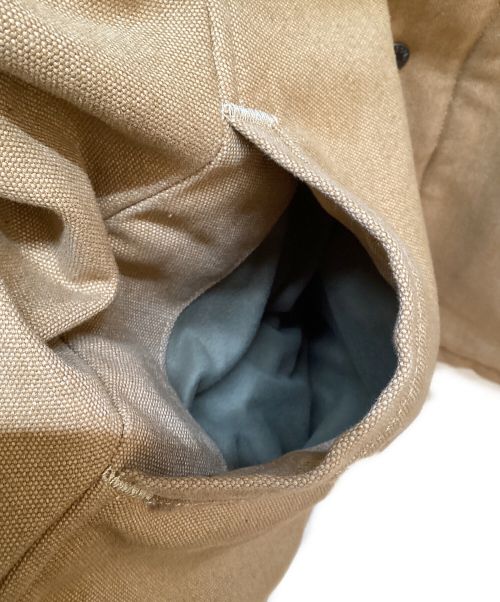 Patagonia（パタゴニア）Patagonia (パタゴニア) アイアン・フォージ・ヘンプ・キャンバス・ランチ・ジャケット キャメル サイズ:XLの古着・服飾アイテム