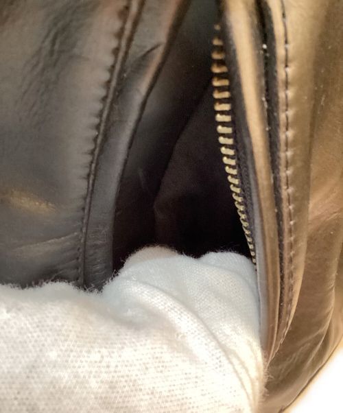 FREEDOM（フリーダム）FREEDOM (フリーダム) レザージャケット ブラック サイズ:40の古着・服飾アイテム