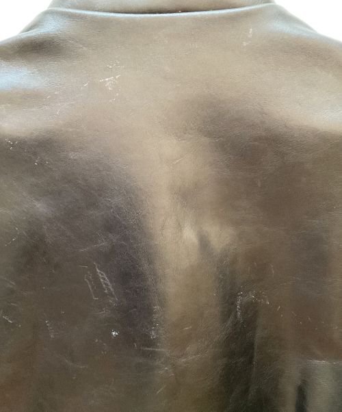 FREEDOM（フリーダム）FREEDOM (フリーダム) レザージャケット ブラック サイズ:40の古着・服飾アイテム