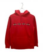 SUPREMEシュプリーム）の古着「プルオーバーパーカー/15AW FUCK THE REST」｜レッド