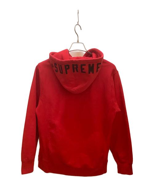 SUPREME（シュプリーム）SUPREME (シュプリーム) プルオーバーパーカー/15AW FUCK THE REST  レッド サイズ:Mの古着・服飾アイテム
