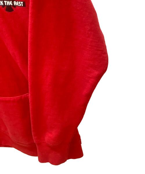 SUPREME（シュプリーム）SUPREME (シュプリーム) プルオーバーパーカー/15AW FUCK THE REST  レッド サイズ:Mの古着・服飾アイテム