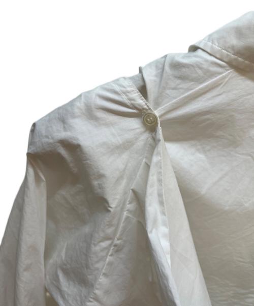 CLANE（クラネ）CLANE (クラネ) オフショルダーカラートップス ホワイト サイズ:Sの古着・服飾アイテム