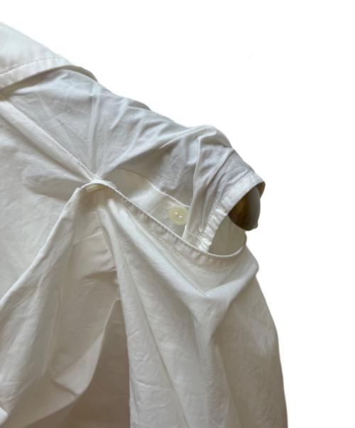 CLANE（クラネ）CLANE (クラネ) オフショルダーカラートップス ホワイト サイズ:Sの古着・服飾アイテム