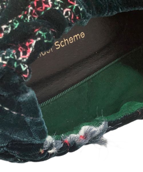 HENDER SCHEME（エンダースキーマ）HENDER SCHEME (エンダースキーマ) ベルベットスリッポン ブラック サイズ:26cmの古着・服飾アイテム