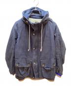 Cカドヤ）の古着「フーデッドジャケット」｜グレー