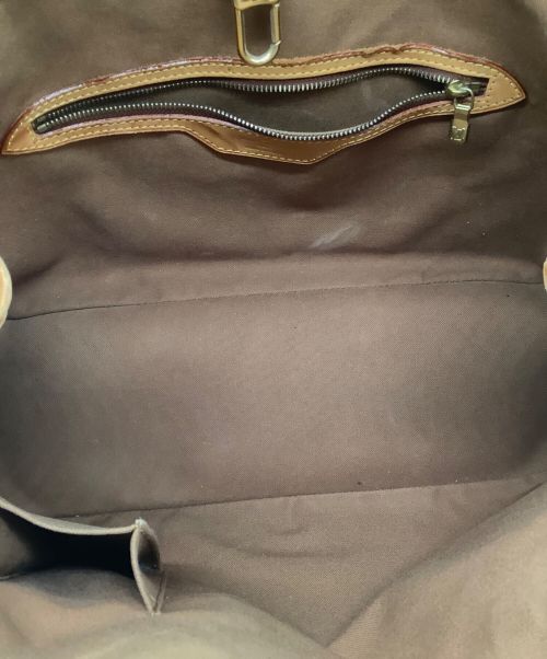 LOUIS VUITTON（ルイ ヴィトン）LOUIS VUITTON (ルイ ヴィトン) ショルダートートバッグ ブラウンの古着・服飾アイテム