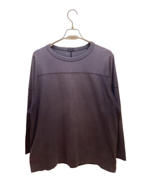 COMOLI（コモリ）COMOLI (コモリ) フットボールTシャツ ネイビー サイズ:Lの古着・服飾アイテム