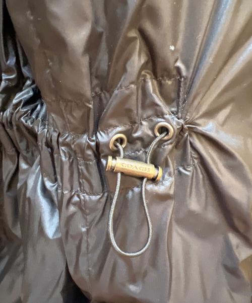 COACH（コーチ）COACH (コーチ) ダウンジャケット ブラック サイズ:XSの古着・服飾アイテム
