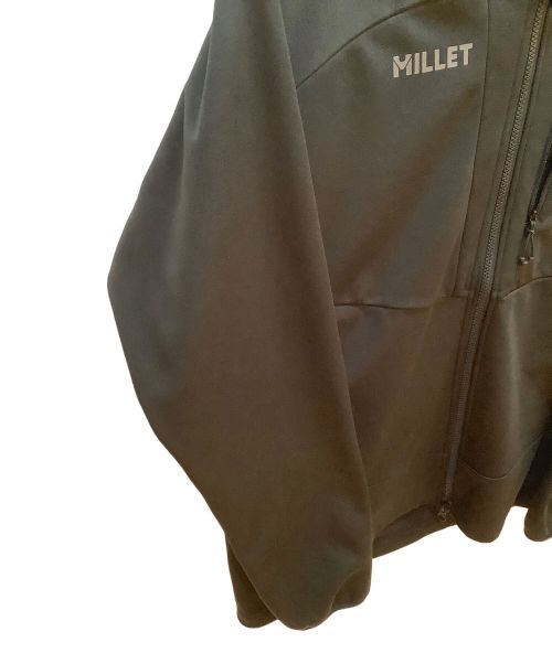 MILLET（ミレー）MILLET (ミレー) ウィンド シールド ストレッチ フーディ ブラック サイズ:2XLの古着・服飾アイテム