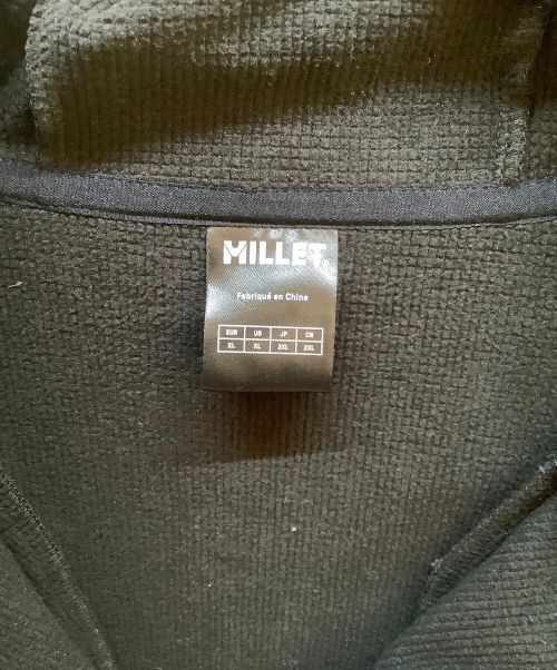 MILLET（ミレー）MILLET (ミレー) ウィンド シールド ストレッチ フーディ ブラック サイズ:2XLの古着・服飾アイテム