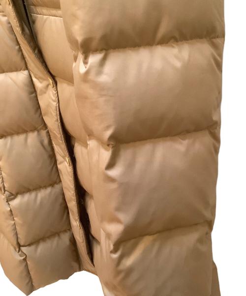 BLUE LABEL CRESTBRIDGE（ブルーレーベルクレストブリッジ）BLUE LABEL CRESTBRIDGE (ブルーレーベルクレストブリッジ) ダウンコート ブラウン サイズ:38の古着・服飾アイテム