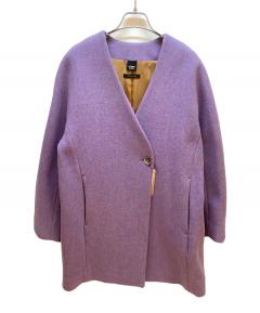 中古・古着通販】marimekko (マリメッコ) ウールコート オレンジ