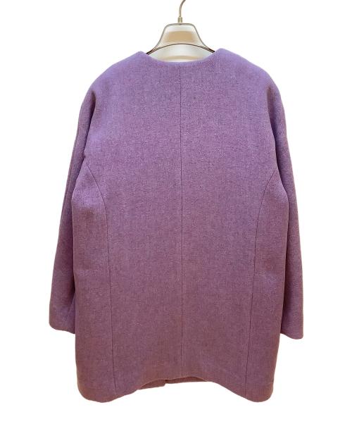 NOMBRE IMPAIR（ノンブルアンペール）NOMBRE IMPAIR (ノンブルアンペール) ツイードコクーンコート パープル サイズ:free 未使用品の古着・服飾アイテム