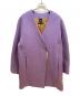NOMBRE IMPAIR（ノンブルアンペール）の古着「ツイードコクーンコート」｜パープル