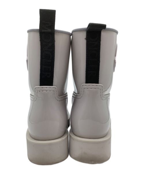 MONCLER（モンクレール）MONCLER (モンクレール) レインブーツ アイボリー サイズ:38の古着・服飾アイテム