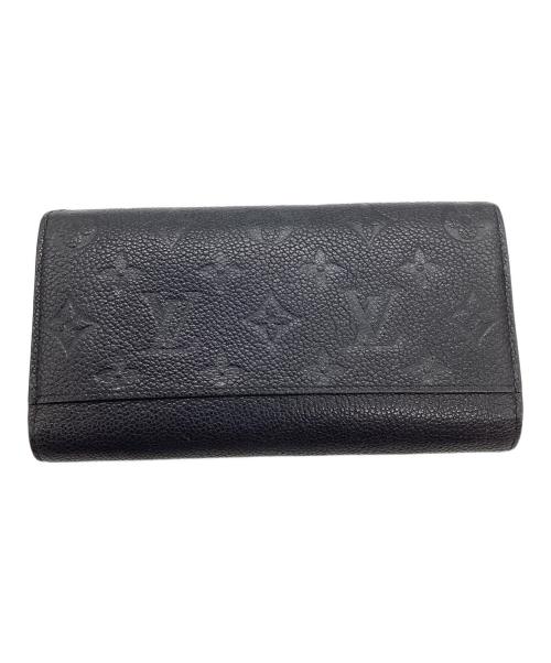 LOUIS VUITTON（ルイ ヴィトン）LOUIS VUITTON (ルイ ヴィトン) ポルトフォイユ・サラ ブラックの古着・服飾アイテム