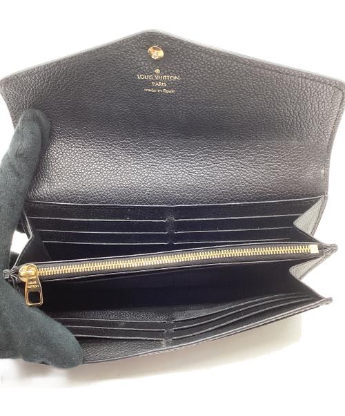 LOUIS VUITTON（ルイ ヴィトン）LOUIS VUITTON (ルイ ヴィトン) ポルトフォイユ・サラ ブラックの古着・服飾アイテム