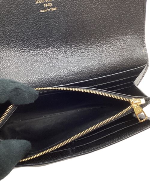 LOUIS VUITTON（ルイ ヴィトン）LOUIS VUITTON (ルイ ヴィトン) ポルトフォイユ・サラ ブラックの古着・服飾アイテム