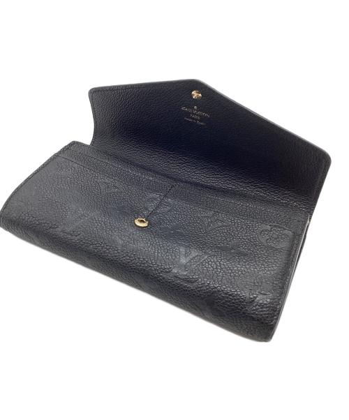 LOUIS VUITTON（ルイ ヴィトン）LOUIS VUITTON (ルイ ヴィトン) ポルトフォイユ・サラ ブラックの古着・服飾アイテム