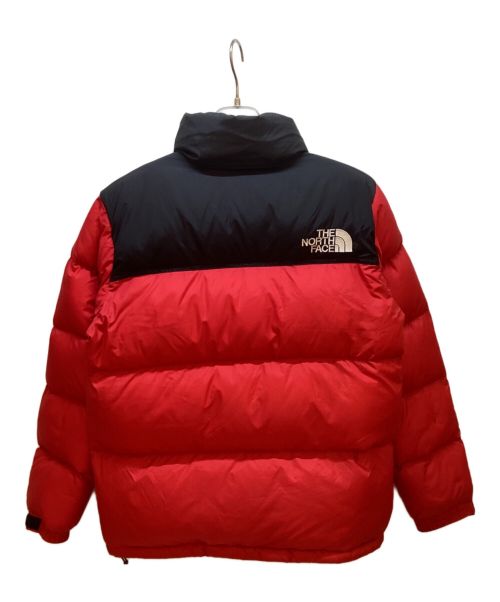 THE NORTH FACE（ザ ノース フェイス）THE NORTH FACE (ザ ノース フェイス) ヌプシジャケット レッド×ブラック サイズ:Mの古着・服飾アイテム
