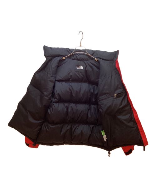 THE NORTH FACE（ザ ノース フェイス）THE NORTH FACE (ザ ノース フェイス) ヌプシジャケット レッド×ブラック サイズ:Mの古着・服飾アイテム