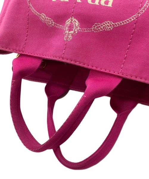 PRADA（プラダ）PRADA (プラダ) カナパ ピンクの古着・服飾アイテム