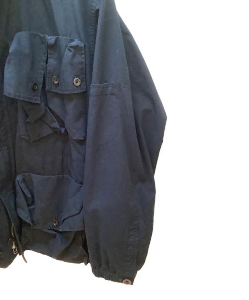 URU（ウル）URU (ウル) HOODED ZIP UP BLOUSON TYPE A ネイビー サイズ:2の古着・服飾アイテム