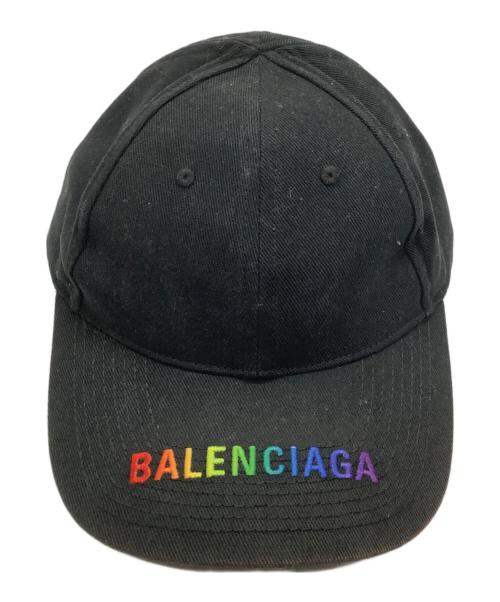 BALENCIAGA（バレンシアガ）BALENCIAGA (バレンシアガ) キャップ ブラックの古着・服飾アイテム