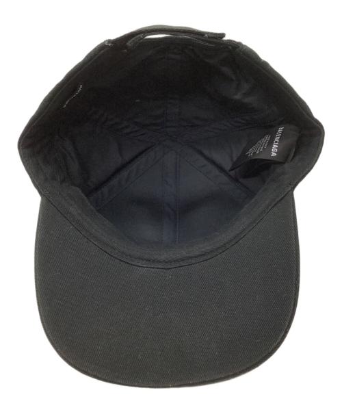 BALENCIAGA（バレンシアガ）BALENCIAGA (バレンシアガ) キャップ ブラックの古着・服飾アイテム