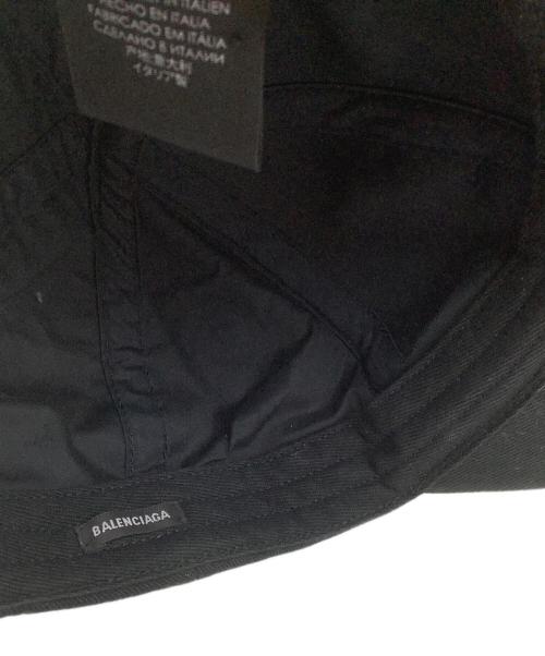 BALENCIAGA（バレンシアガ）BALENCIAGA (バレンシアガ) キャップ ブラックの古着・服飾アイテム