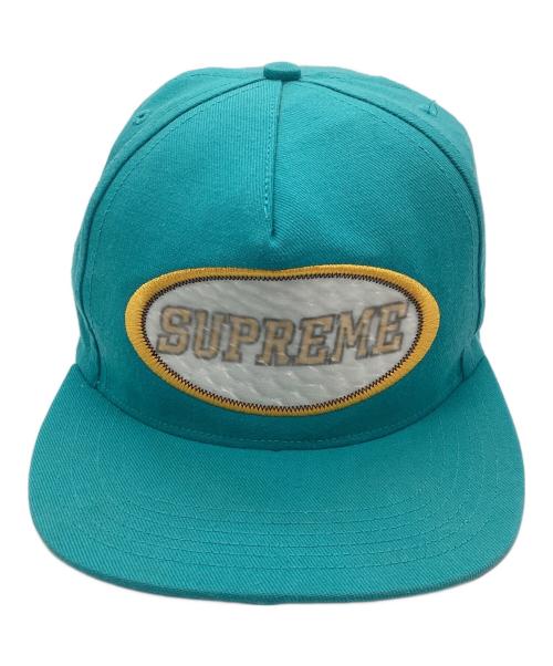 SUPREME（シュプリーム）SUPREME (シュプリーム) キャップ ターコイズブルーの古着・服飾アイテム