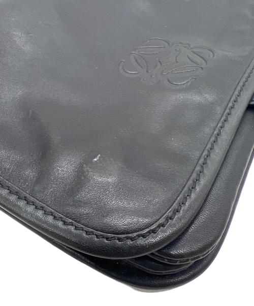 LOEWE（ロエベ）LOEWE (ロエベ) クラッチバッグ ブラックの古着・服飾アイテム