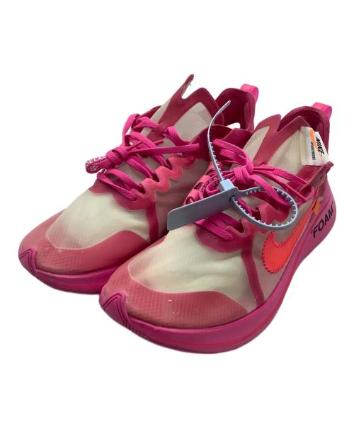 NIKE（ナイキ）NIKE (ナイキ) OFFWHITE (オフホワイト) スニーカー ピンク サイズ:SIZE28.5の古着・服飾アイテム