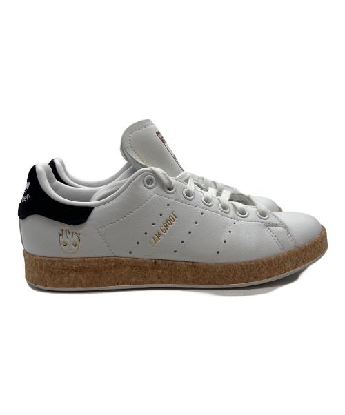 adidas（アディダス）adidas (アディダス) Stan Smith Marvel I AM Groot ホワイト サイズ:23.5cmの古着・服飾アイテム