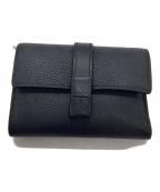LOEWEロエベ）の古着「3つ折り財布」｜ブラック