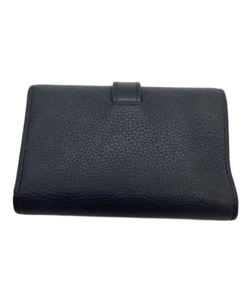 LOEWE（ロエベ）LOEWE (ロエベ) 3つ折り財布 ブラックの古着・服飾アイテム