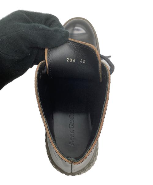 Acne studios（アクネ ストゥディオス）Acne studios (アクネ ストゥディオス) ブーツ ブラック サイズ:25cmの古着・服飾アイテム