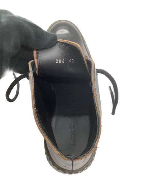 Acne studios（アクネ ストゥディオス）Acne studios (アクネ ストゥディオス) ブーツ ブラック サイズ:25cmの古着・服飾アイテム