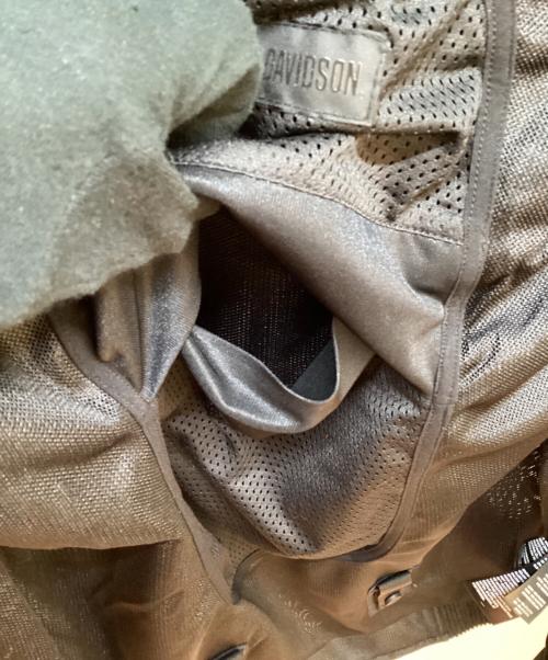 HARLEY-DAVIDSON（ハーレーダビッドソン）HARLEY-DAVIDSON (ハーレーダビッドソン) プロテクタージャケット ブラック サイズ:L 未使用品の古着・服飾アイテム