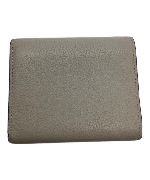 LOEWE（ロエベ）LOEWE (ロエベ) トライフォールドウォレット ピンクベージュの古着・服飾アイテム