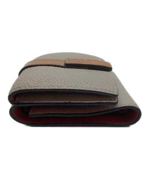 LOEWE（ロエベ）LOEWE (ロエベ) トライフォールドウォレット ピンクベージュの古着・服飾アイテム