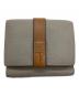 LOEWE（ロエベ）の古着「トライフォールドウォレット」｜ピンクベージュ