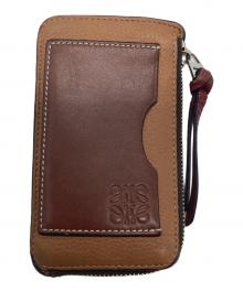 LOEWE（ロエベ）の古着「コインカードホルダー」｜ブラウン