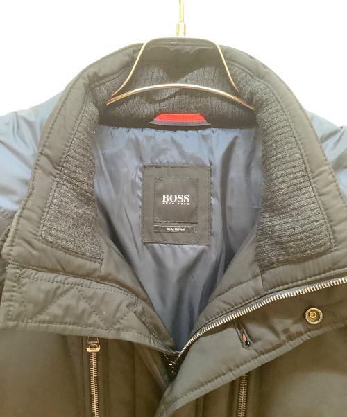 HUGO BOSS（ヒューゴ ボス）HUGO BOSS (ヒューゴ ボス) ダウンジャケット ブラック サイズ:40Rの古着・服飾アイテム