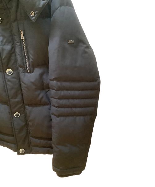 HUGO BOSS（ヒューゴ ボス）HUGO BOSS (ヒューゴ ボス) ダウンジャケット ブラック サイズ:40Rの古着・服飾アイテム
