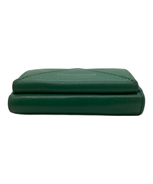 BALENCIAGA（バレンシアガ）BALENCIAGA (バレンシアガ) 3つ折り財布 グリーンの古着・服飾アイテム